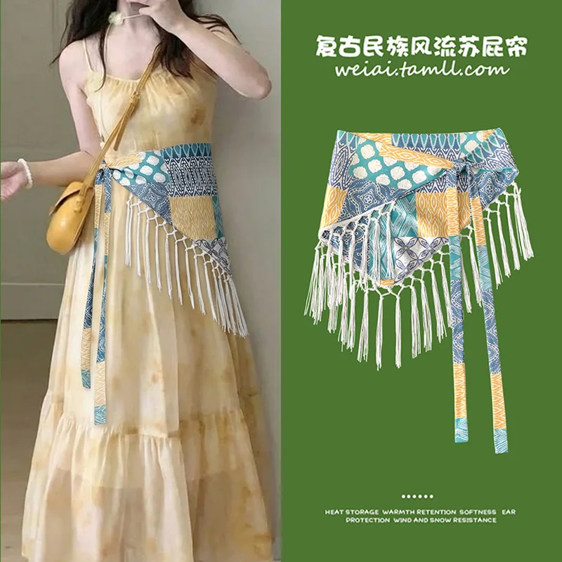 Echarpe-triangulaire-a-nouer-a-la-taille-imprime-cachemire-boheme-ceinture-de-hanche-vintage-a-franges-pour-femme-ceinture-de-voyage-legere-et-luxueuse-a-superposer