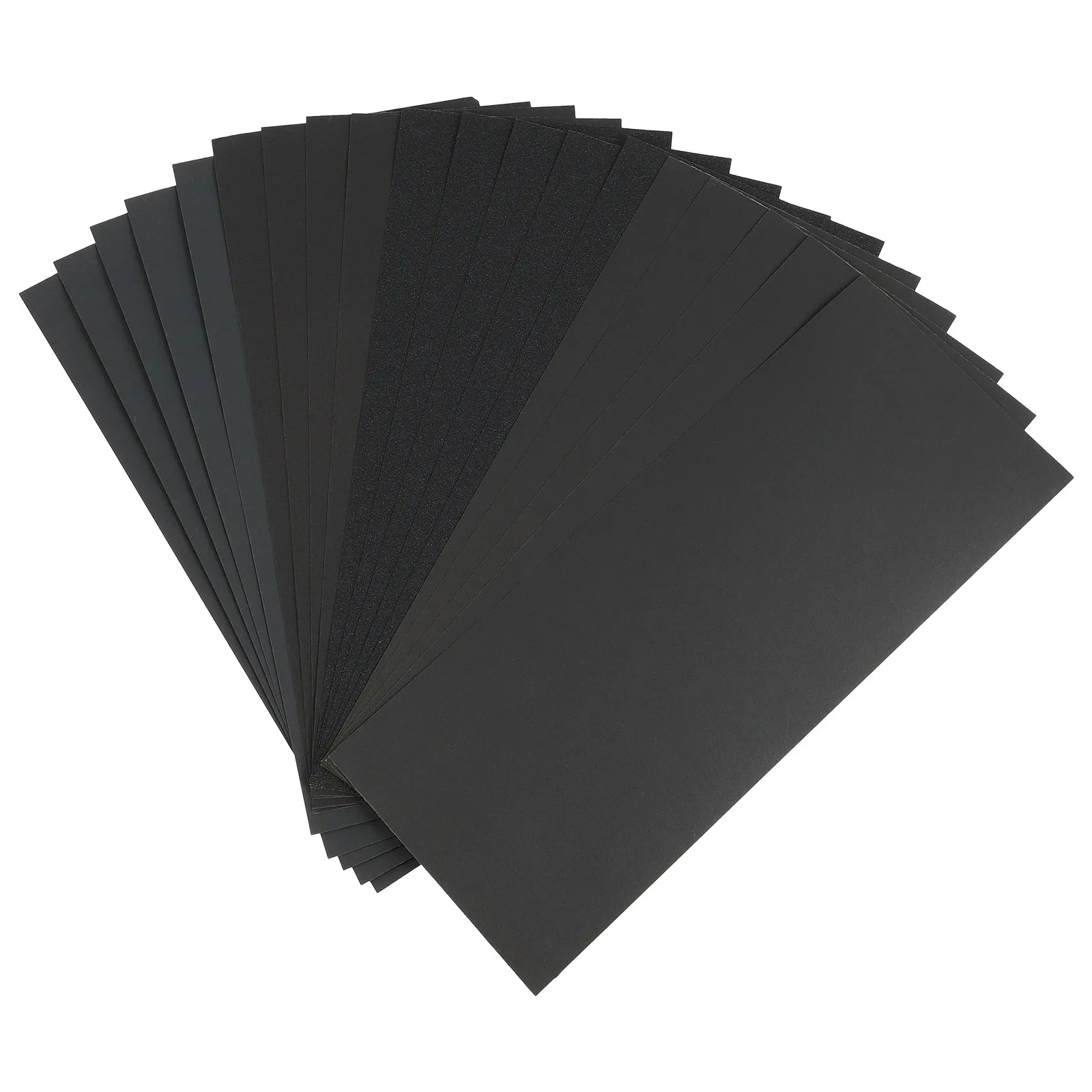 Silicon Carbide Sandpaper Sheets 20pcs Wet/Dry Abrasive Paper for Wood, Metal, Automotive Polishing - view 2
