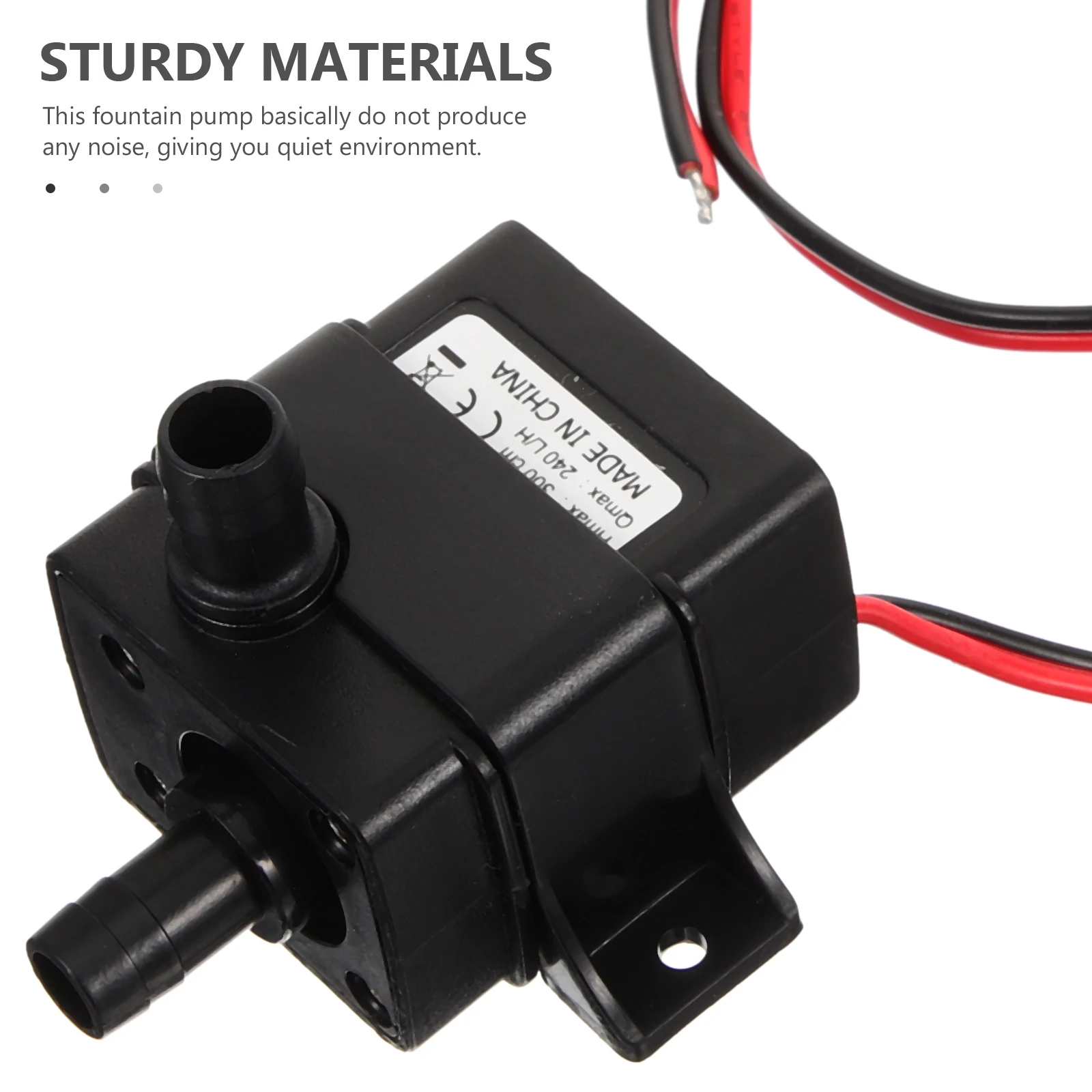 

Mini Submersible Pump 1230A High Sensitivity Low Consumption for Aquarium Fish Tank Water Garden Pond Fountain Quiet Operation