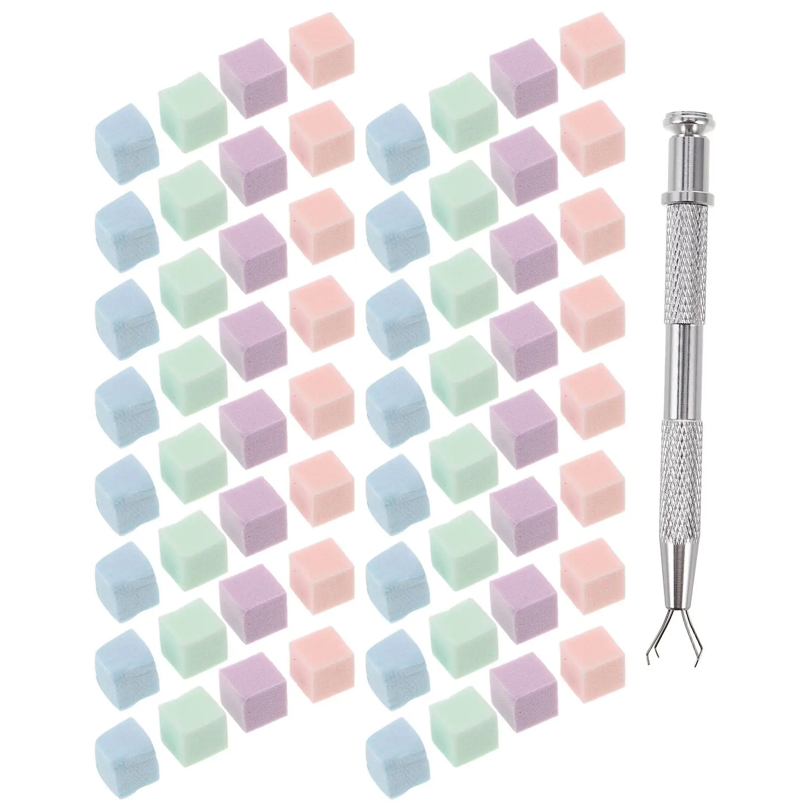 

Nail Tools Set Fingertip Sponge Gel Polish Claw Manicure Supplies Gradient Blush Effect Versatile Occasions