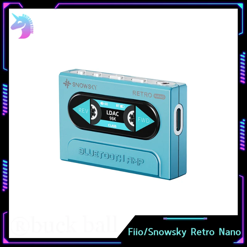 Snowsky/Fiio Retro Nano Headphone Dac Amplifier Bluetooth And Ldac/Aptx Adaptive/Aptx Ll Dac Amplifier Custom With 3.5mm/4.4mm