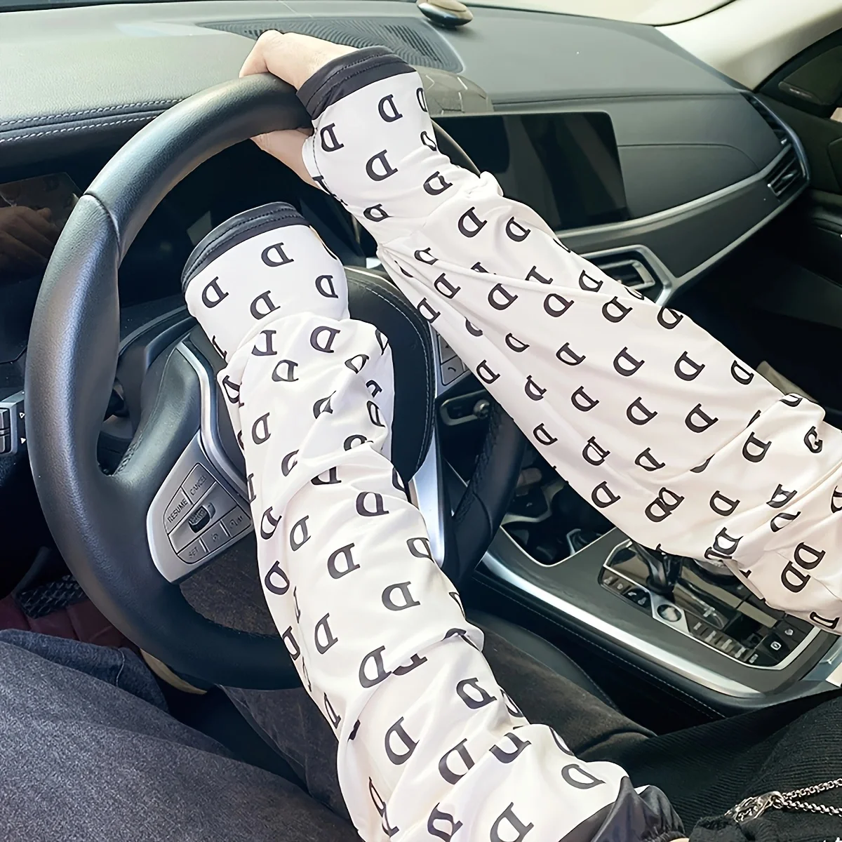 أكمام فضفاضة واقية من الشمس للصيف من الحرير الجليدي، أكمام واقية للذراع لركوب الدراجات في الهواء الطلق ومضادة للأشعة فوق البنفسجية، أكمام ثلجية للرجال والنساء