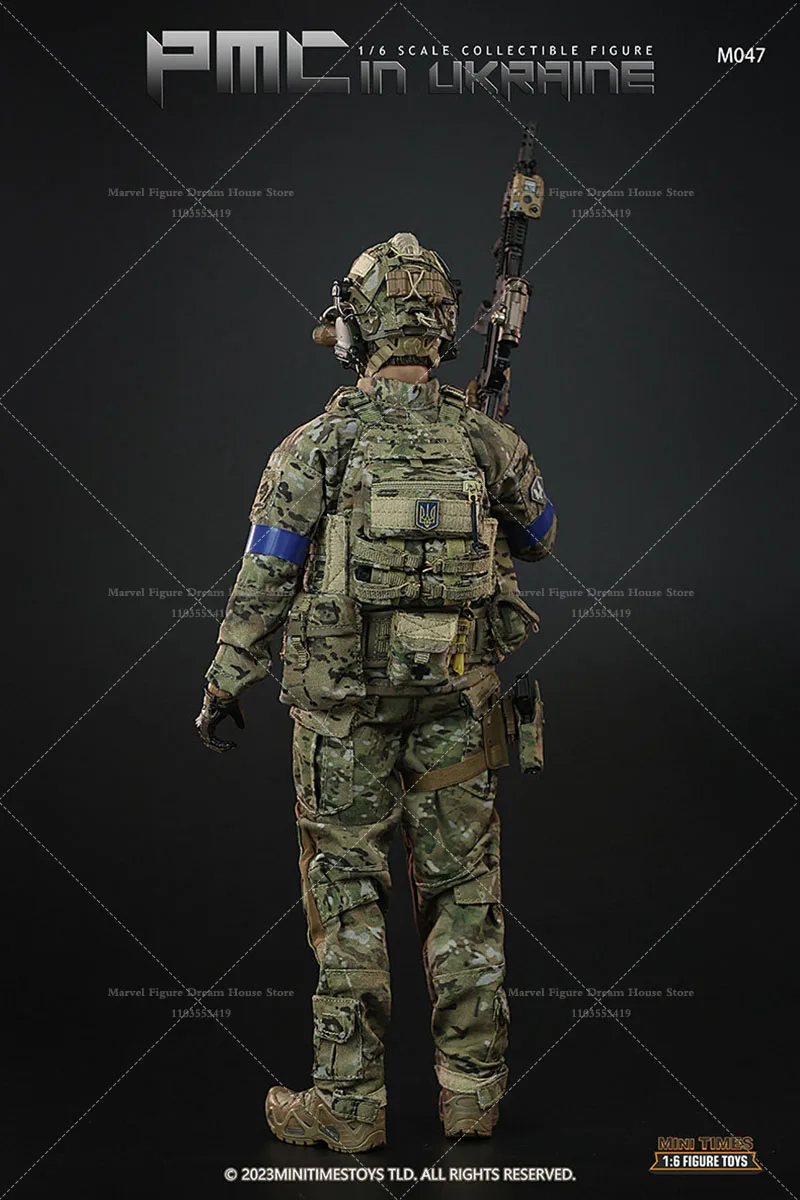 1/6 Scale Active Special Forces Image Camouflage Combat Uniform 12-inch Full Set Action Figure Soldier In Stock MINITIMES M047 - view 6