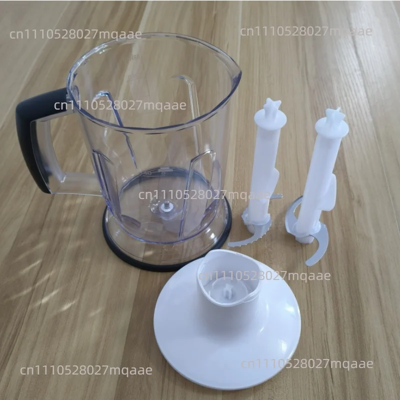 Vaso Mezclador de 1250 ml para Braun 4165 4191 4199 4130 Host MQ735 MQ745 MQ775 MQ787 MQ500 MQ505 MQ525 MQ545, Vaso de Repuesto