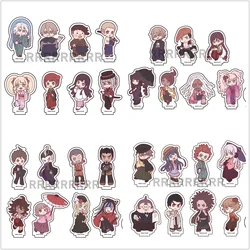 Anime Naegi Makoto Ouma Kokichi Enoshima Junko Mini Figure Doll Game Acrylic Stand Model Plate Cosplay Toy for Gift