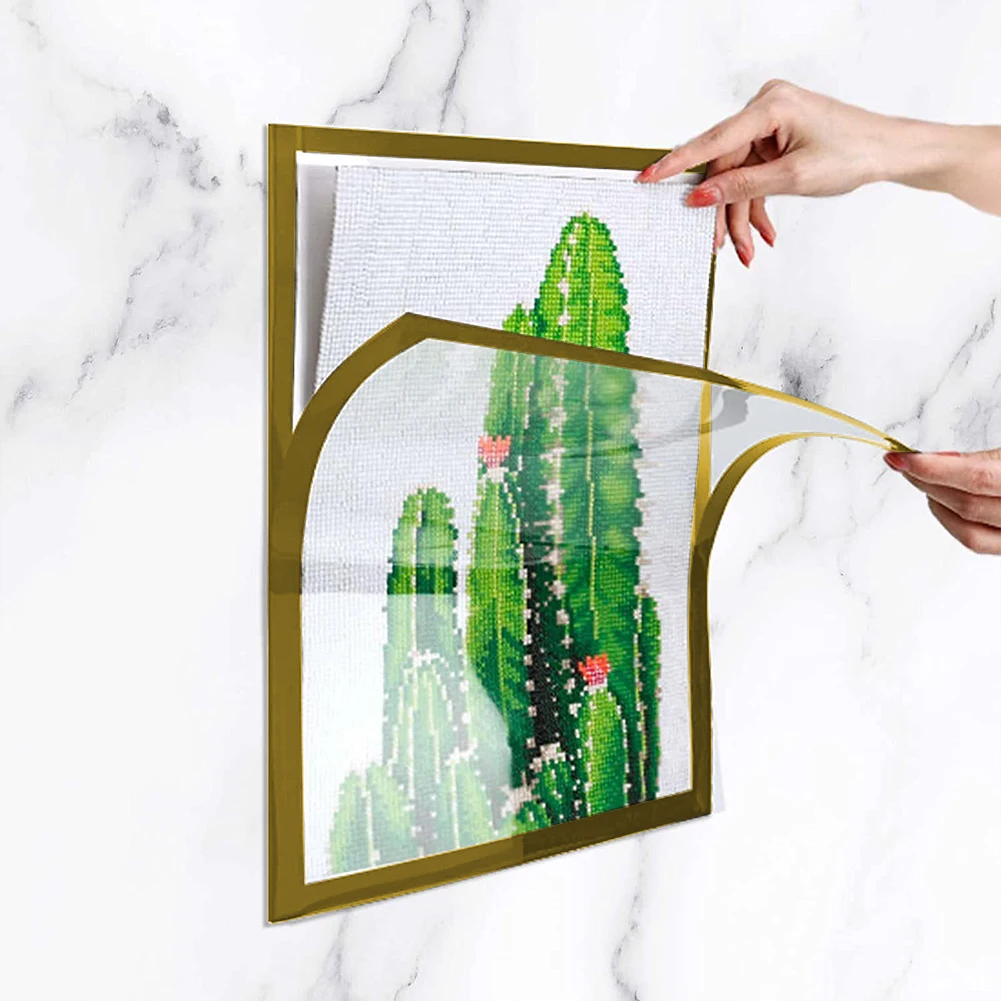 Magnetic Tabletop Photo Frame Self Adhesive Desktop Photo Frame Desktop Decor for Home Decor