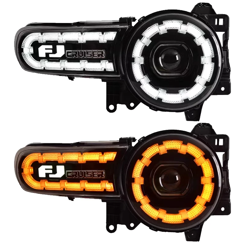 

For Toyota FJ Cruiser 2007-2020 Car Front Light Plug&Play Auto LED toyota fj Cruiser Parts Upgrade LED Head Lamp Assembly DRL