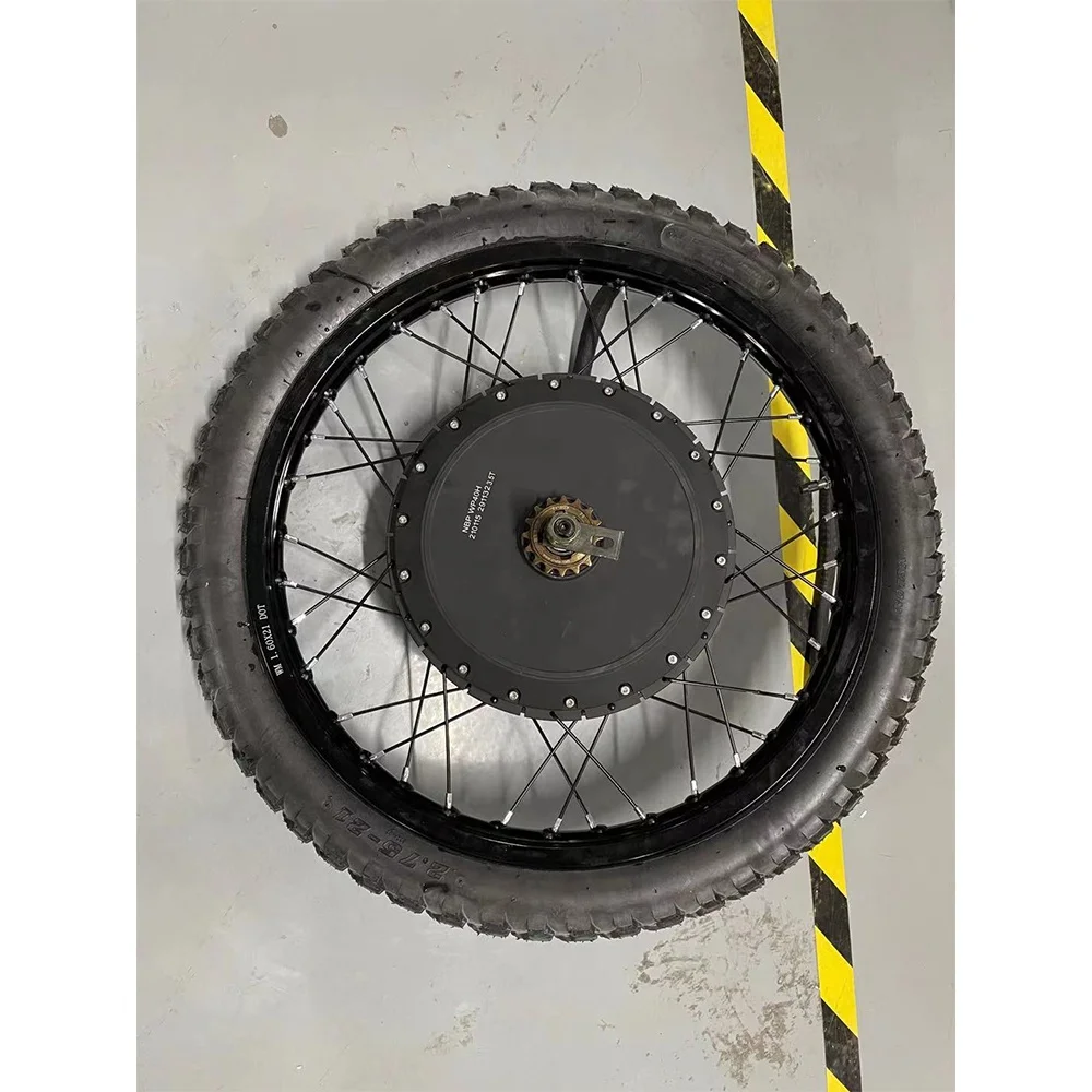 18'' 19'' 21''  Motorcycle Wheel 72V 8000W Brushless Hub Motor Ebike Conversion Kit