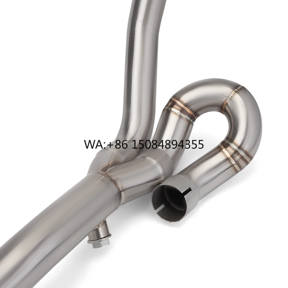 

2008-2017 Shiver 750 Shiver750 New Stainless Steel Racing Line Exhaust System Original Middle Link Pipe