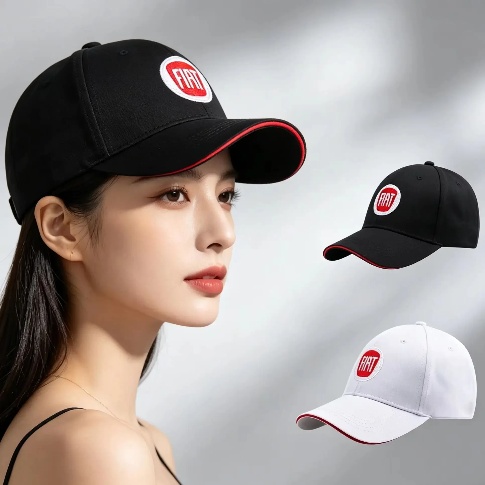 Unisex Fashion Letter Embroidery Snapback Hat Hip Hop Trucker Cap Outdoor Sports Running Golf Sun Protection for Men And Women