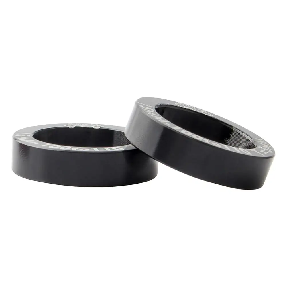 

2Pcs Hub Conversion Spacer Aluminum Alloy Bike Washer for Mountain Road Bikes Screw Lightweight Durable Fastening Smooth Surface