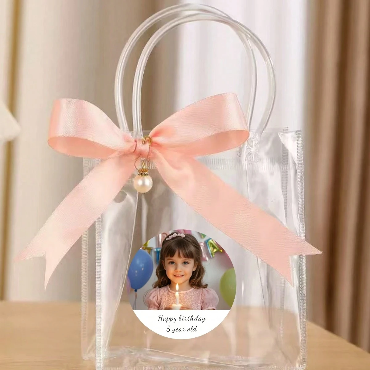 맞춤형 개인화 사진 스티커 라벨 결혼식 생일 기념일 발렌타인 어머니 아버지의 날 가정 사무실 선물