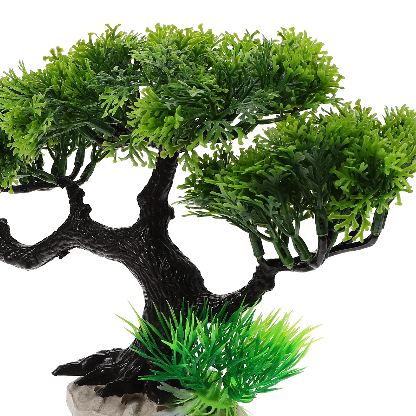 

Realistic Pine Tree Aquarium Decor Ornament Bonsai DIY Fish Tank Landscape Tree Fade-Resistant Durable Easy Clean