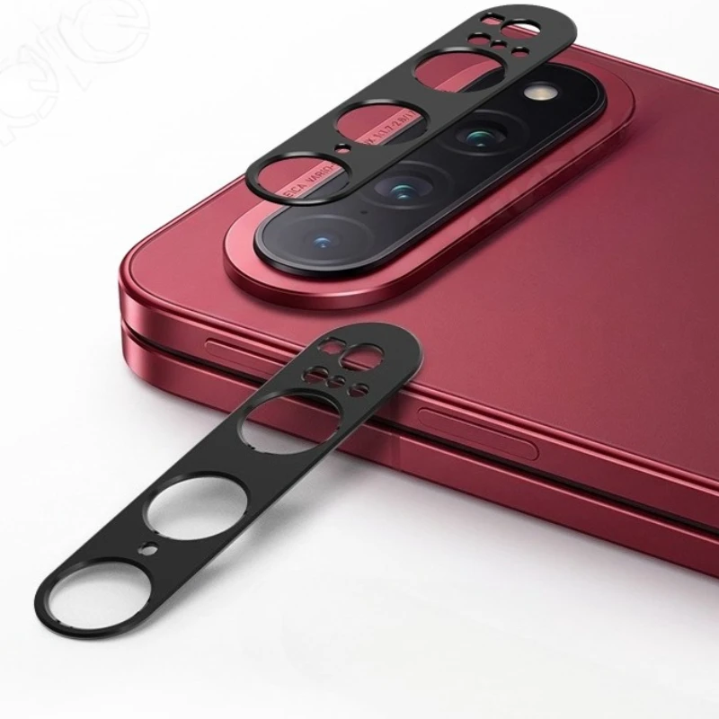 Kameraschutz für Xiaomi Mi 18 Fold, aus Aluminiumlegierung, hohler Metallaufkleber, Objektivschutzfolie, Ringrahmen