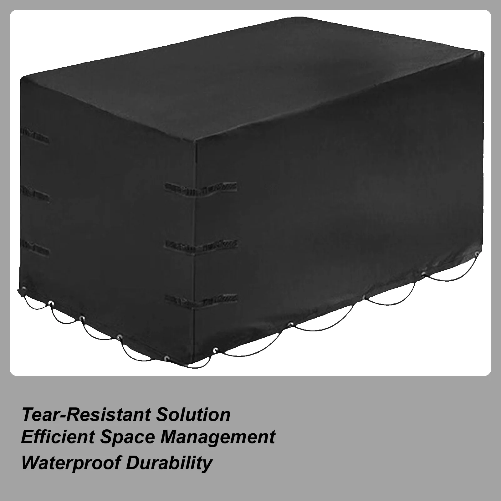 RV Trailer Cover Waterproof Guard Thicken Oxford Travel Trailer Tarp For Wind UV Prevention Winter Long Trip Adventure Camping
