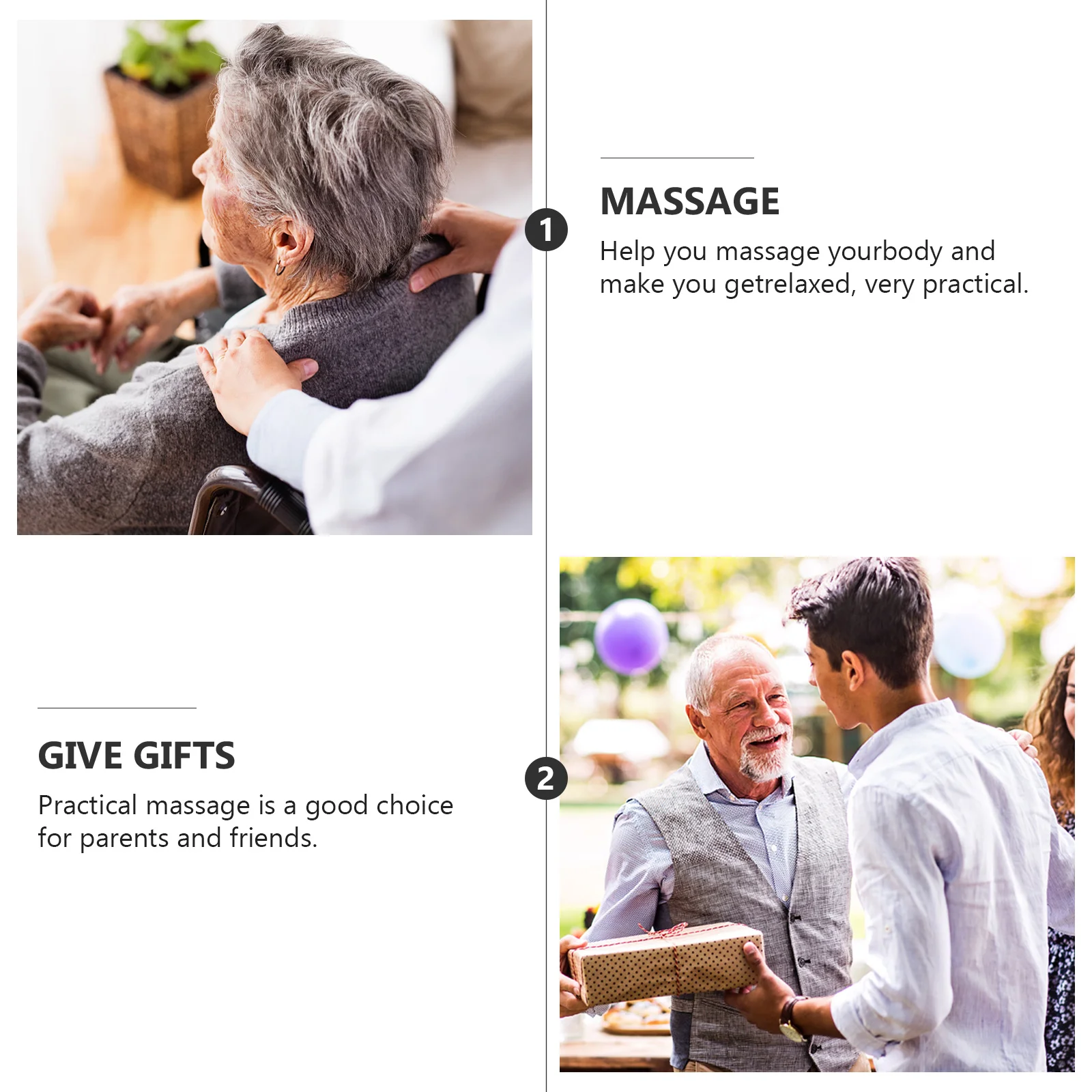 

Креативный массажер для спины с красным молотком, прочный ручной массаж акупунктурных точек, расслабляющая массажная палочка для всего тела, снимающая усталость