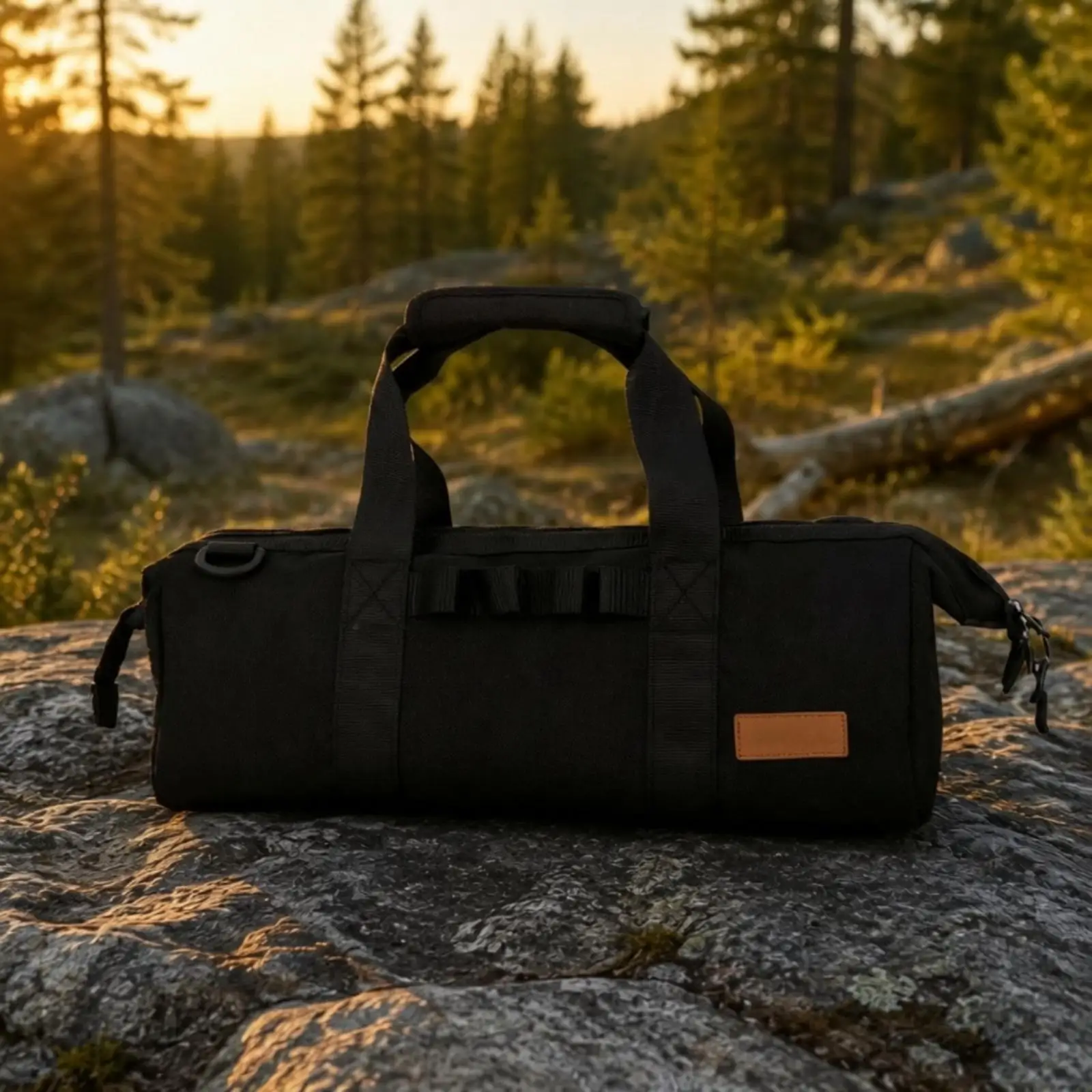 Gear Organizer Water-Repellent Camping Tool Storage Bag Abrasion-Resistant