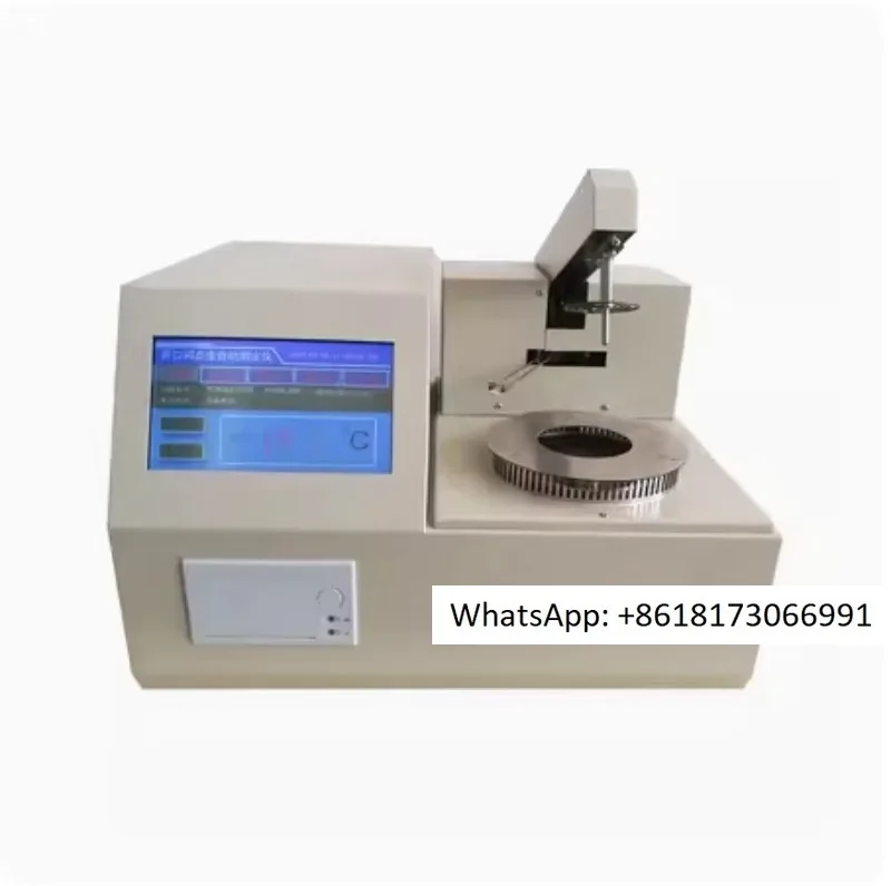 Fully automatic open and closed flash point tester for oil ignition point, petroleum gasoline and  lubricating oil