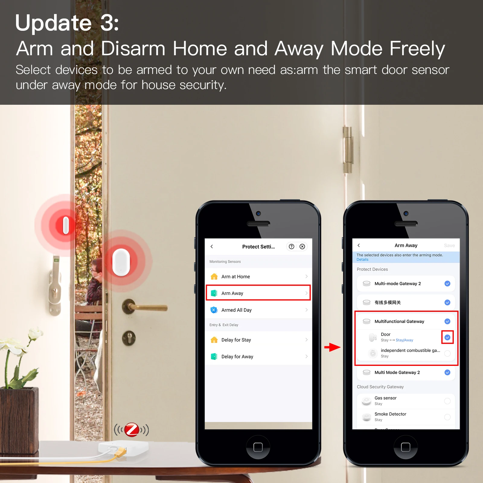 MOES Tuya Smart Verdrahtete Multi-modus Gateway ZigBee Bluetooth Mesh Hub Smart Leben APP Remote Voice Control über Alexa google Hause