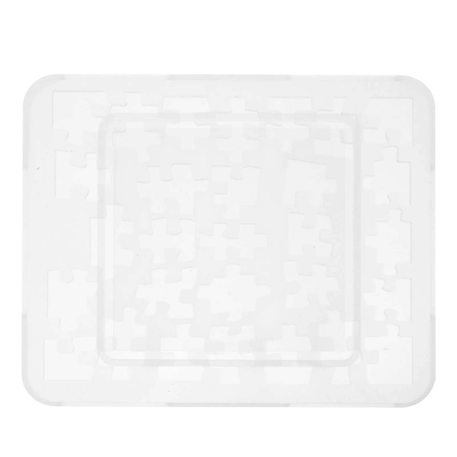 قالب ألغاز هندسي من السيليكون مرن وقابل لإعادة الاستخدام وغير لاصق وسهل التشكيل للحرف اليدوية المصنوعة من الكريستال الإيبوكسي والسيليكون #2