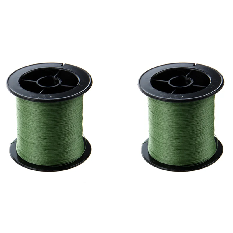 AA19 2X Spule Strong Braid Geflochtene Meeresangeln Fischschnur 300M 20LB