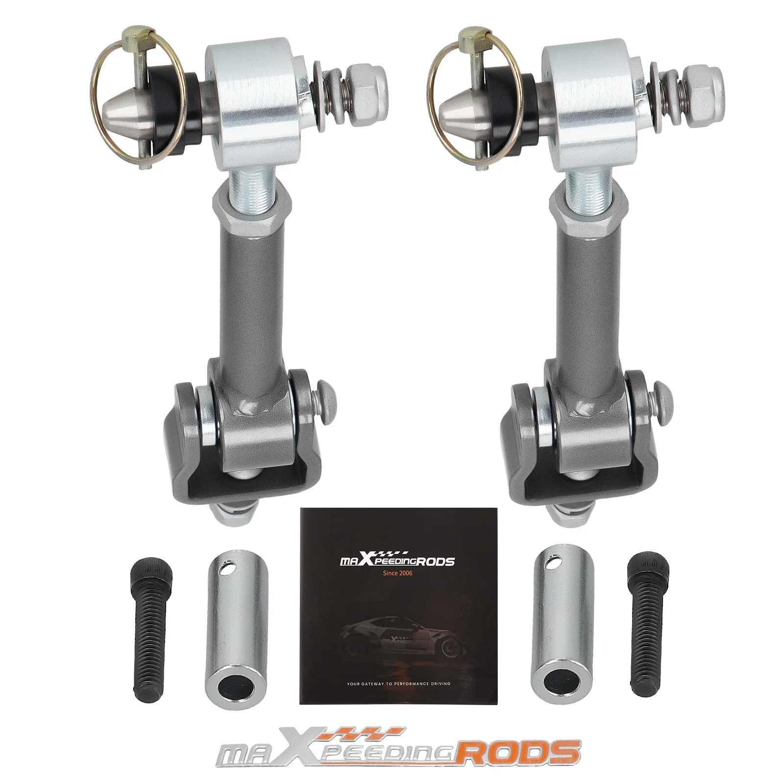 

Тяги переднего стабилизатора с крепежом для Jeep Cherokee XJ 1984-2001 4WD и RWD, 2-3.5 дюйма