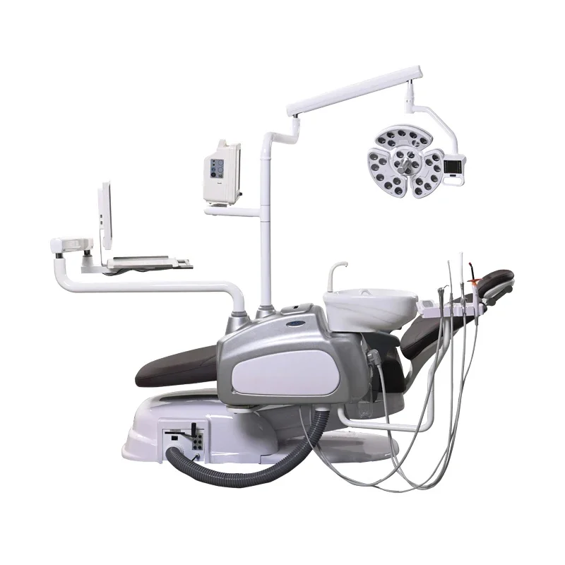 Best Price China Factory Dentist Equipment Unit Set Chair for Hospital Clinic Furniture Medical Treatment Bed
