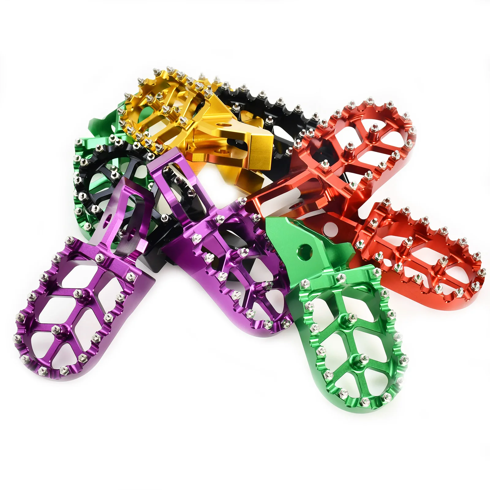 Motorcycle CNC FootRest Footpegs Foot Pegs Pedals For Sur-Ron Surron UltraBee Off-Road Electric Vehicle Dirt Bike Parts