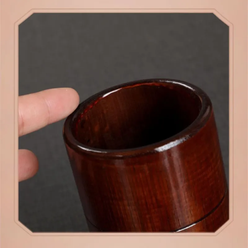 Tradition Chinese Carbonized Bamboo Cupping Wood Cans Suction Tanks Cups Fire Cupping Set Acupuncture Therapy Cups 10pcs