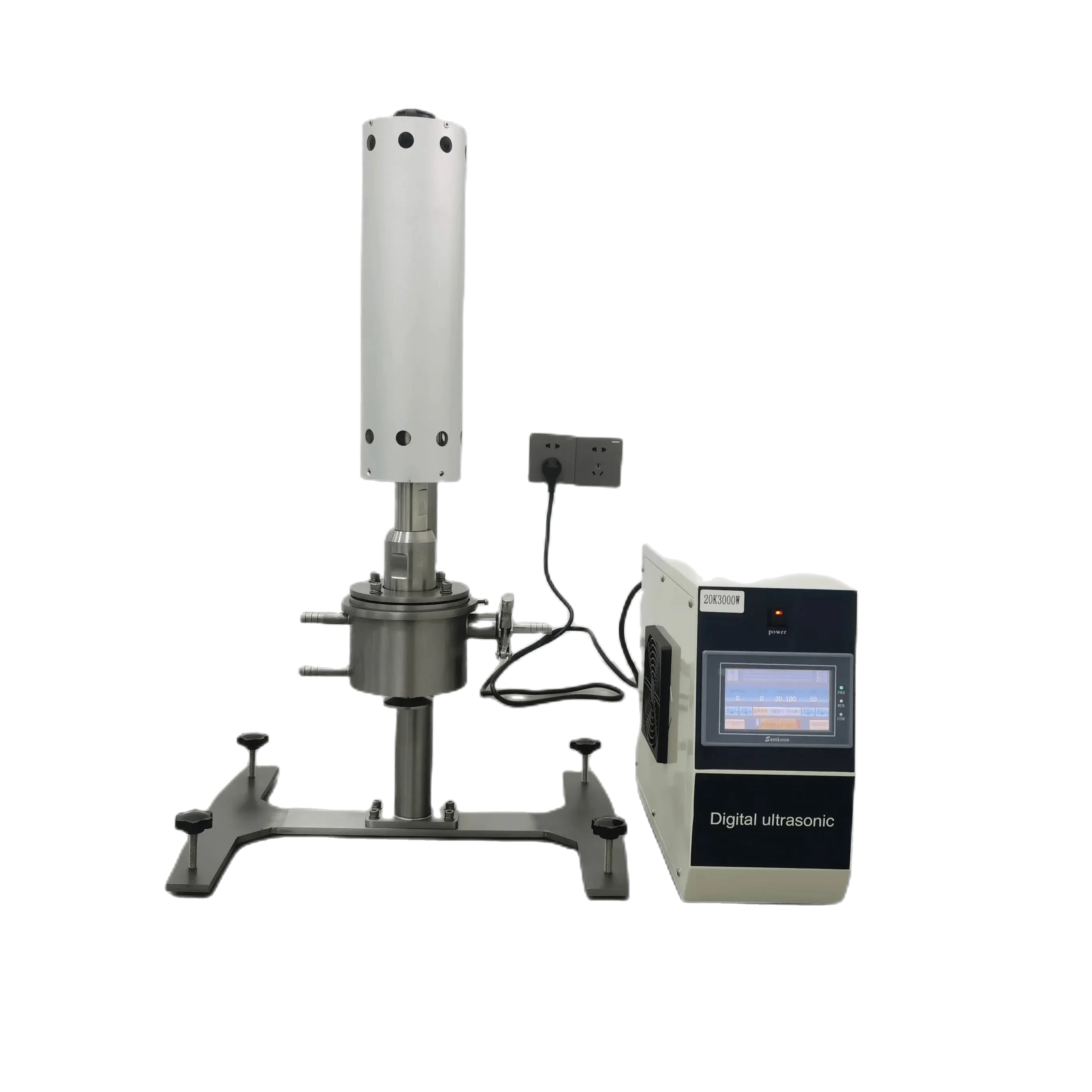 Desktop laboratory crushing, stirring, homogenizing machine, mixing and extraction equipment for dispersion