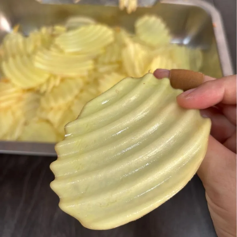 Wave slice vegetable cutter fruit and vegetable slicer electric wave machine y