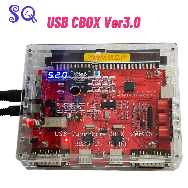 

USB-серия SperGun CBOX Ver3.0 High Power Arcade для домашнего использования для аркадных консолей SNK IGS и многого другого