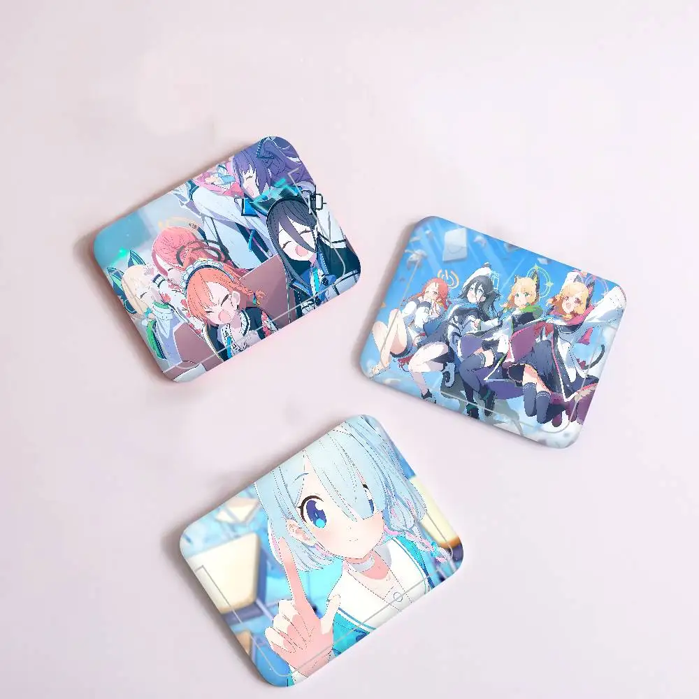 

Популярный мобильный игровой брелок-держатель для ID-карт B-Blue A-Archive унисекс, для работы, выставок, школы, с ремешком на шею