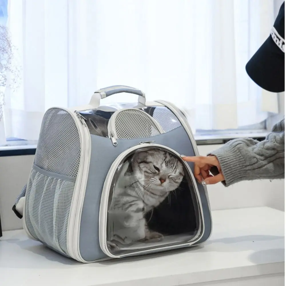 

Practical Large Capacity Pet Carry Backpack Foul-proof Foldable Cat Carrier Bag Waterproof Pet Backpack Bag Travel