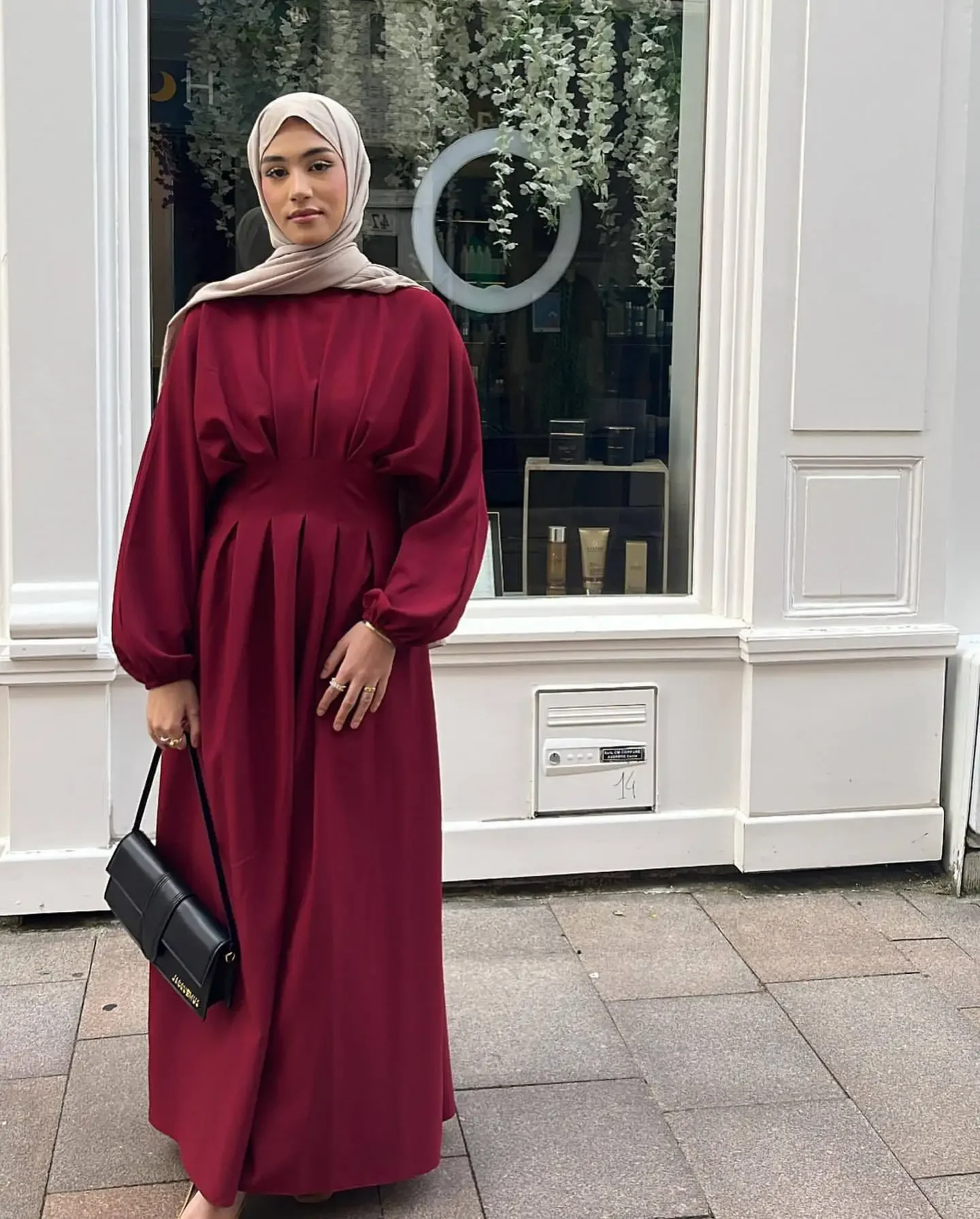 Abaya Lisa para mujer, vestido musulmán con mangas tipo túnica, vestidos largos africanos de Dubái, ropa islámica de lujo para noche y Turquía, caftán, Hijab