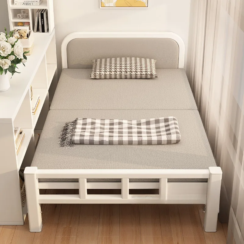 Student new furniture folding bed single bed home lunch break simple dormitory rental house light luxury simple