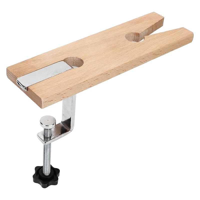 

Wooden Workbench With Pin Clamp For Jewelry Makers, Ideal For Cutting And Polishing Professional Jewels