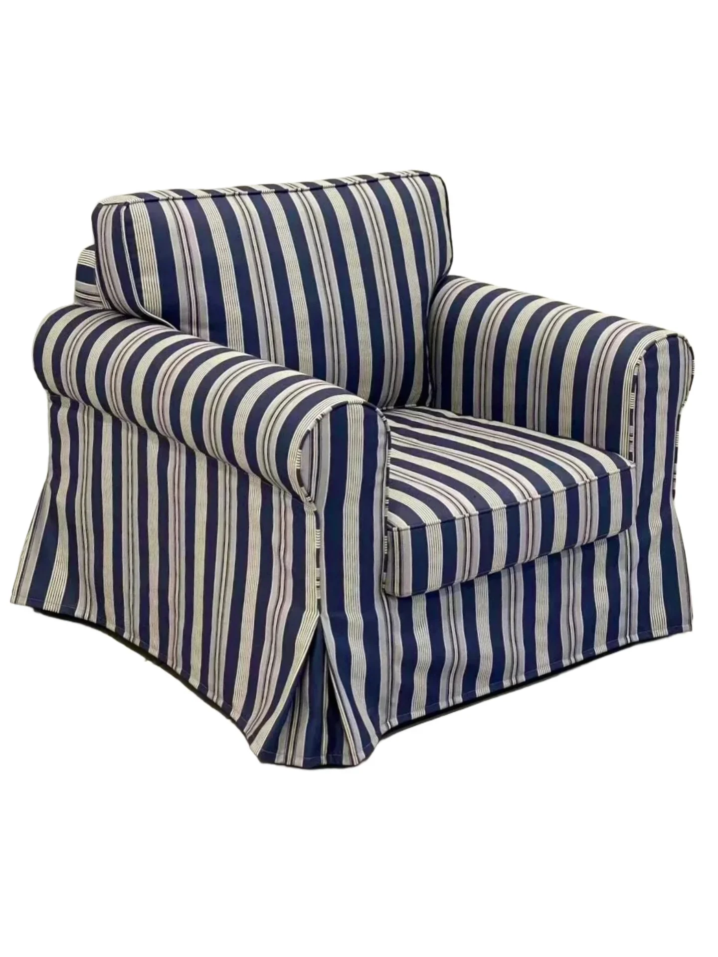 French retro style homestay fabric sofa small apartment living room bedroom pastoral designer double sofa is all disassembled