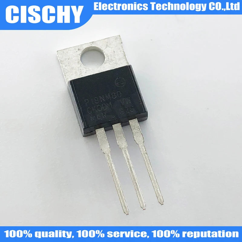 5pcs/lot 18NM80 STP18NM80 TO220 800V 17A In Stock