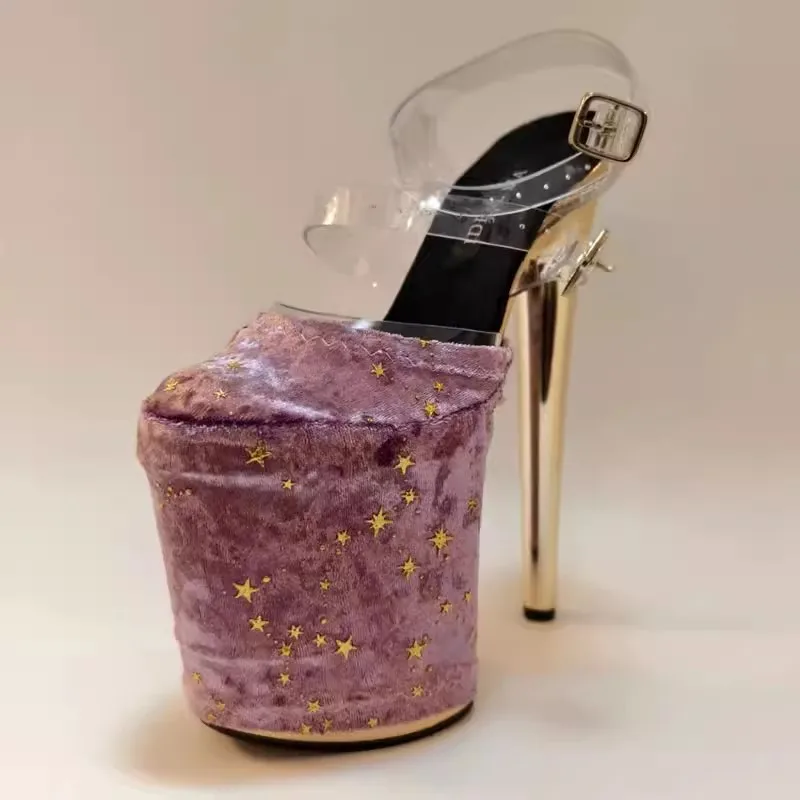 High Heels 20cm Platform 10cm Durable Shoes Cover Super High Heels Pole Dancing Boots Protection Cover Training Shoes Protector