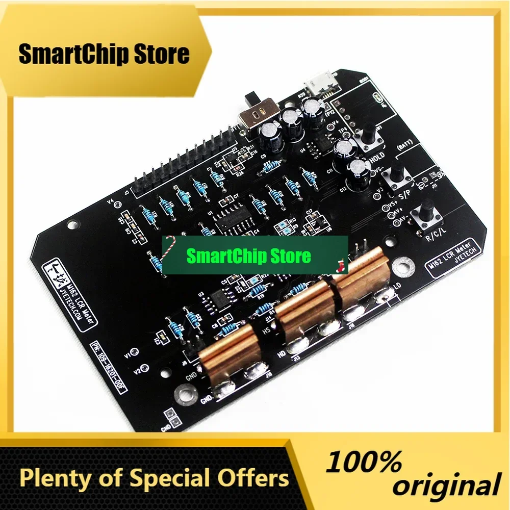 SmCpAcrylic M162 LCR Meter DIY Kit Basic Version USB Fully Automatic Ranging Inductance Resistance Capacitance Measurement Modul