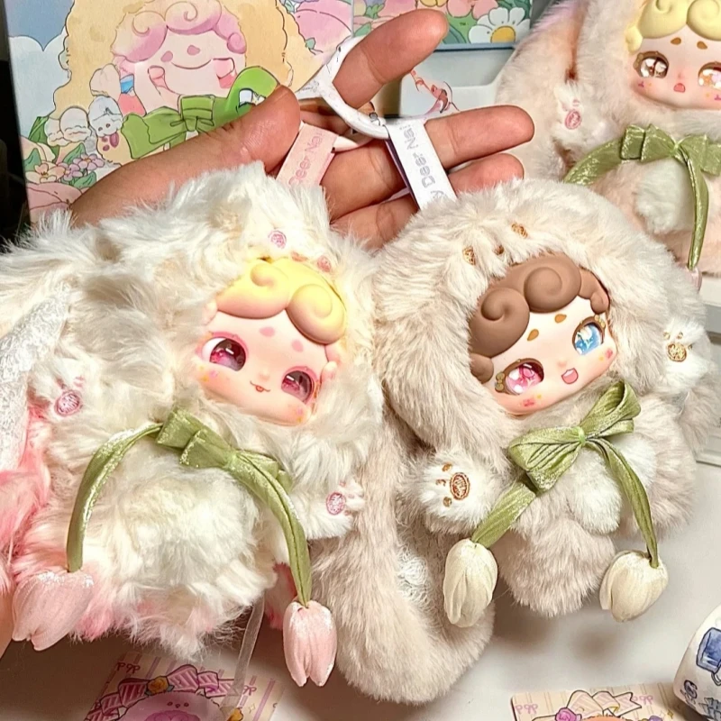 

Lucky Deer Nai V2 Goodnight Garden Series, милая виниловая фигурка слепых коробок, коллекционный орнамент, садовый декор, подарок на день рождения для девочек