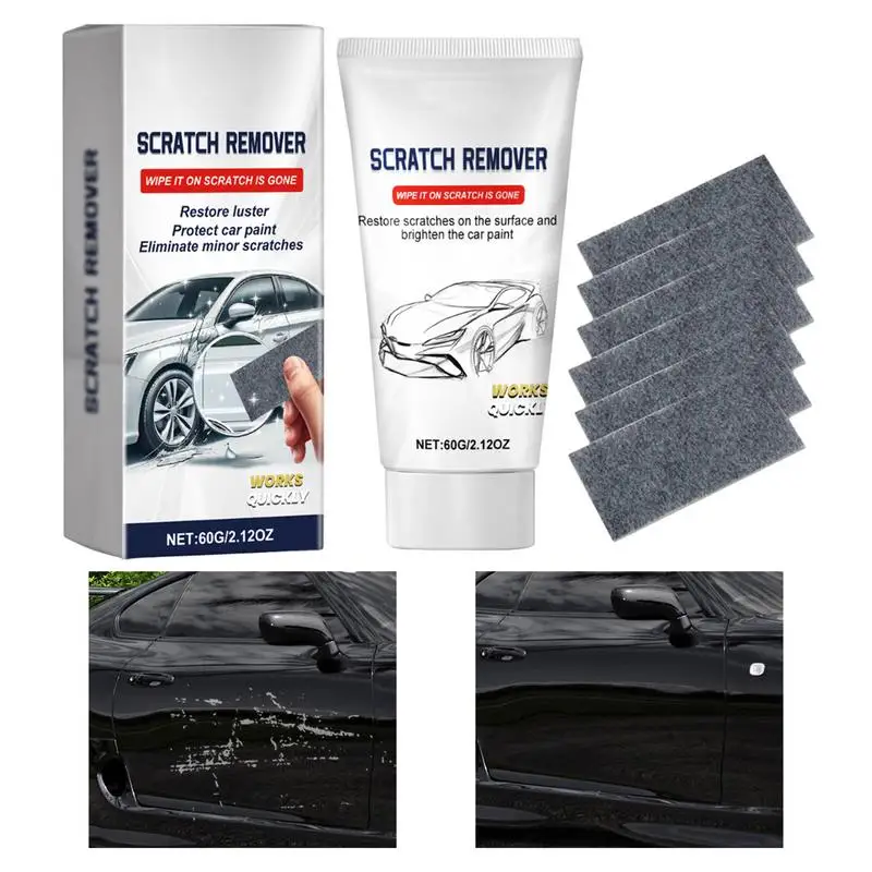 

Nano Car Scratch Remover Shine Cloths For Car Scratches With Repair Paste Cleaning Cloth For Vehicles Car Paint Deep Scratches