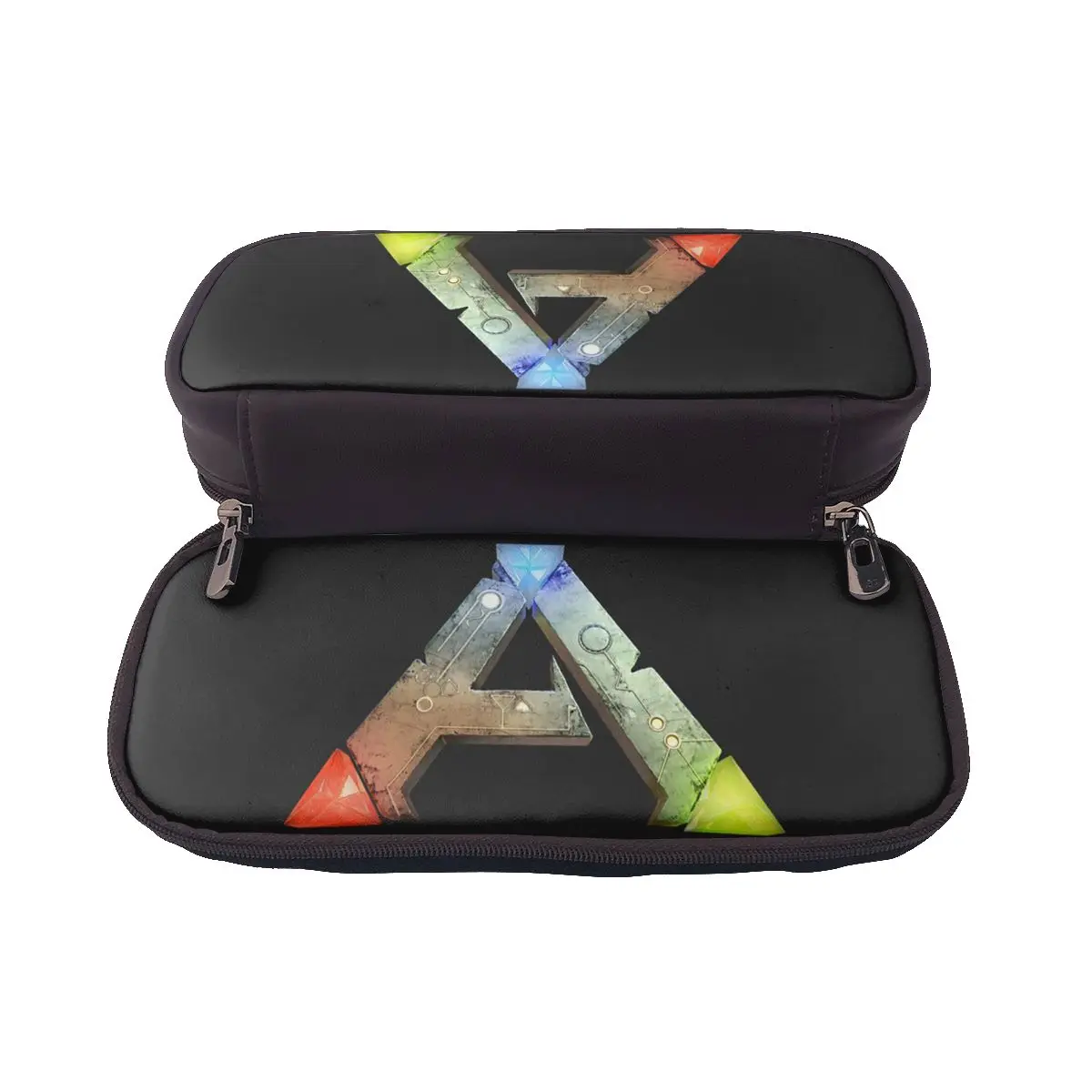 ARK Survival Evolved – trousse à crayons en cuir avec logo, pour étudiants, boîte à stylos, sac à crayons, fournitures de papeterie, sac porte-stylos