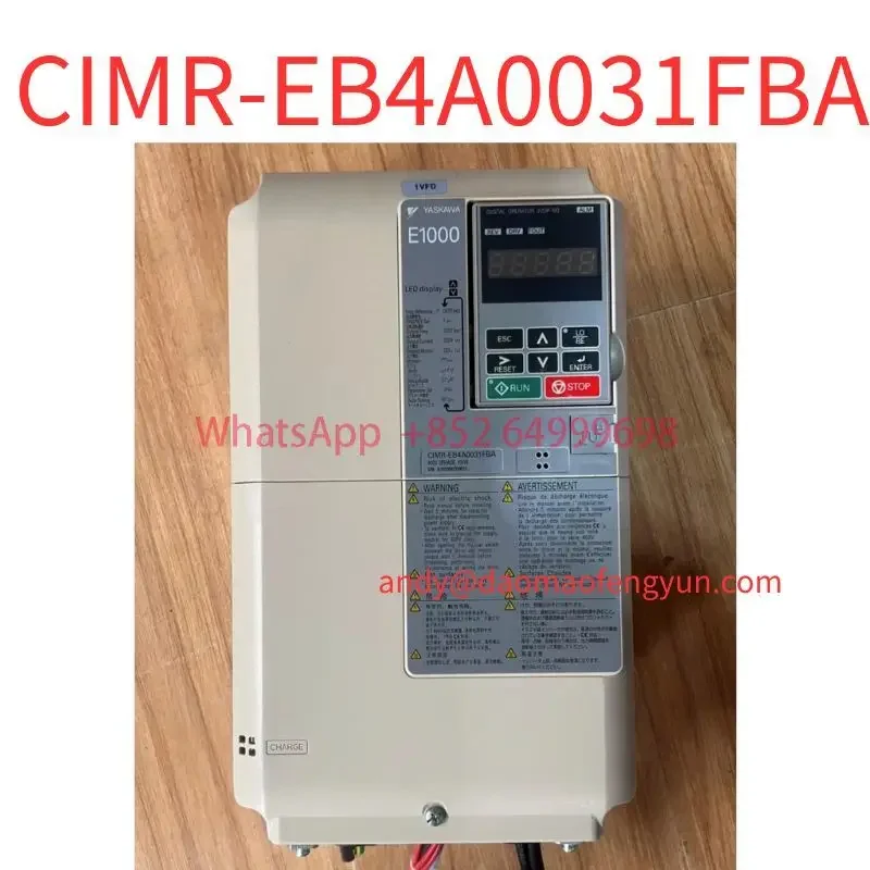 

Second-hand CIMR-EB4A0031FBA frequency converter test OK