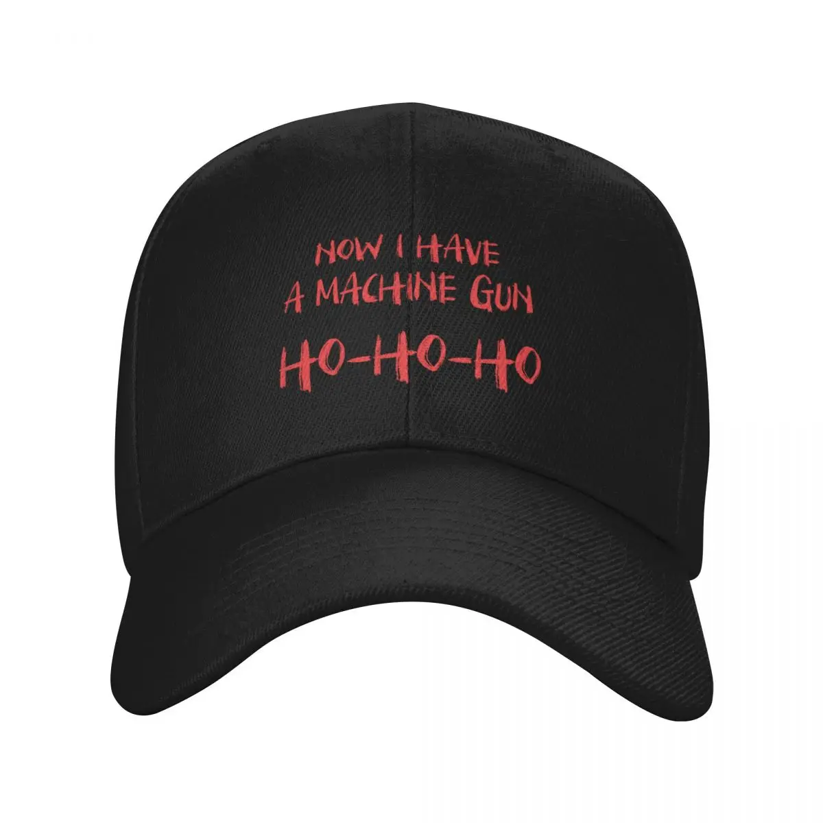 

Now I Have A Machine Gun Ho Ho Ho Baseball Cap sun caps Rugby Male Women's