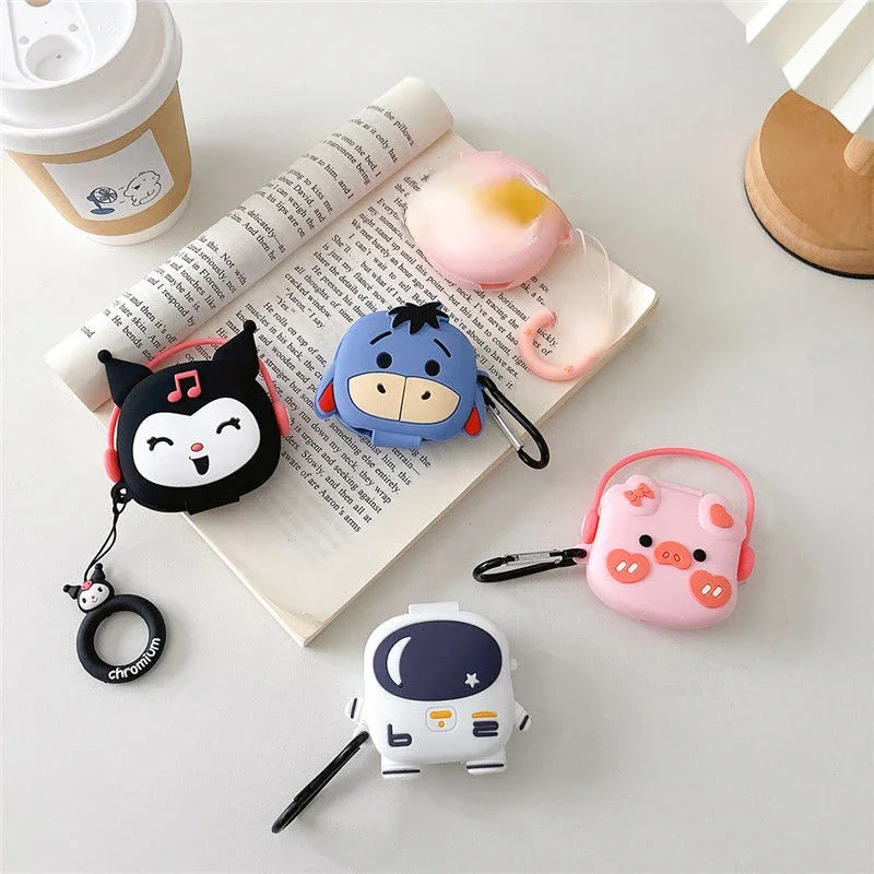 Kulomi For Redmi Buds 6 Active Case Cute Soft Silicone Earphone Case For Xiaomi Redmi Buds6 Active Housing Anti-dust Sleeve