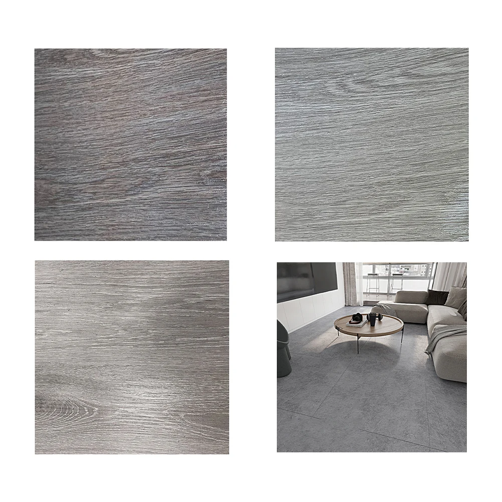 Waterproof Wood Grain Floor Sticker Wood Wall Decals Vinyl Floor Tiles For Upgrade Non-Slip Floor Wallpaper ABS Wall Sticker