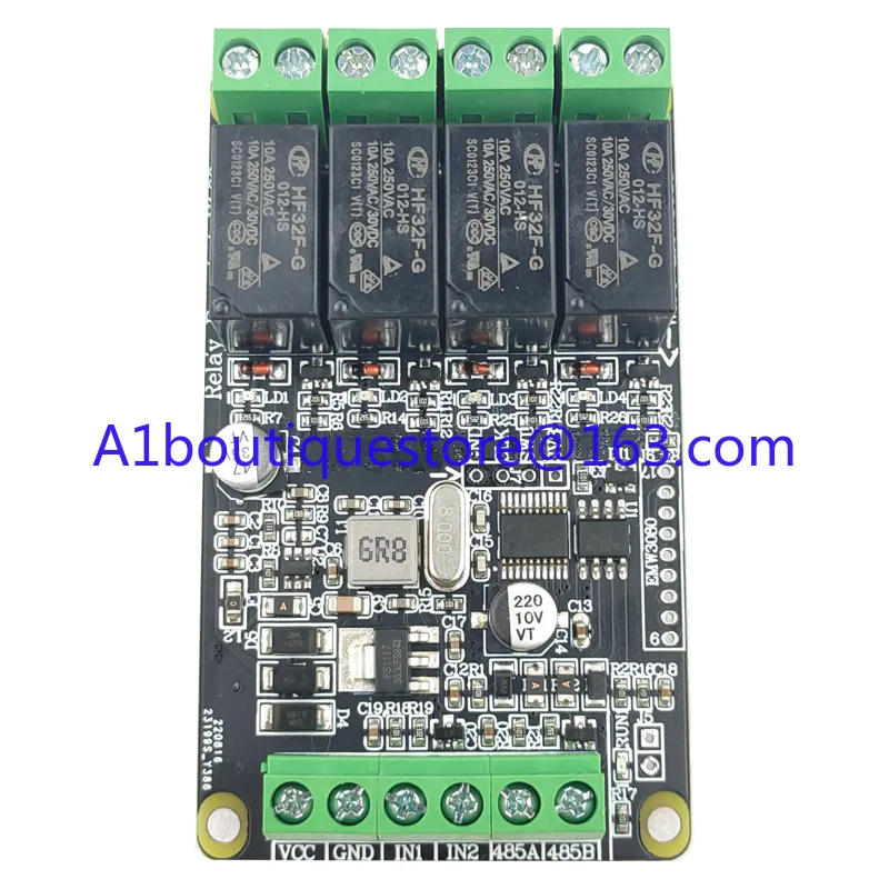

Modbus RTU 4-channel Relay Output 2-channel Input RS485 Communication WiFi Wireless 12V/24V