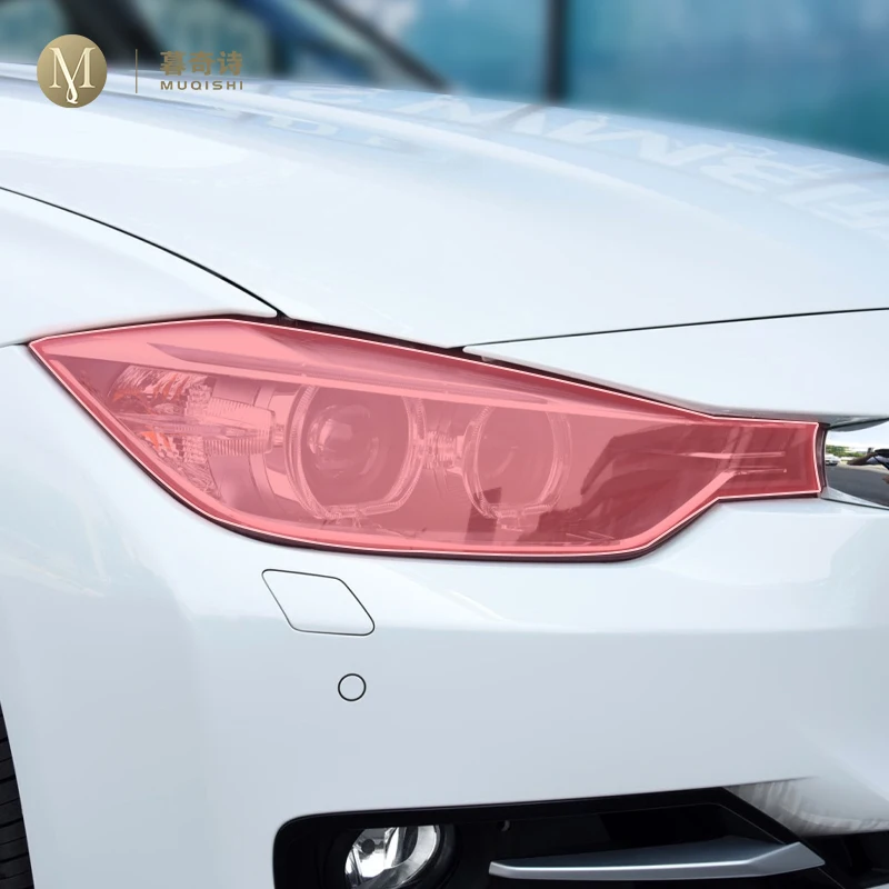 

Для BMW F30 F31 2013-2018 предварительно вырезанная автомобильная внешняя фара устойчивая к царапинам защитная пленка из ТПУ прозрачная/копченая черная